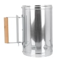 thumbnail image 1 of OUNONA 1Set Burning Carbon Barrel Starter Iron BBQ Tools Outdoor Enthusiasts, 1 of 6