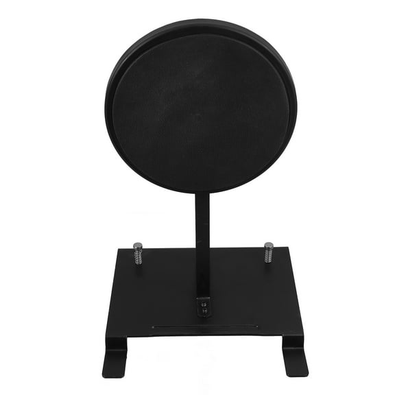 Niceauty drumming practice pad for Kick Drum Practice Pad Steel Black 1Pack