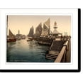 thumbnail image 2 of Historic Framed Print, Pier head II. Lowestoft England, 17-7/8" x 21-7/8", 2 of 9