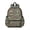 Bigfoot and Badge Blue Pattern, variant on Bigfoot and Campfire Green Pattern Cute School Backpack with Padded Back and Adjustable Shoulder Straps 13.4"x11"x4.7"