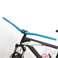 thumbnail image 2 of Mountain Bike Long Handlebar Riser Bar Flexible Control 31.8 mm for Downhill 780mm Blue, 2 of 7