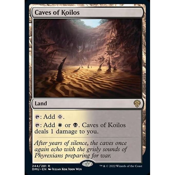 MtG Dominaria United Rare Caves of Koilos #244