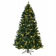 thumbnail image 3 of Patiojoy 8' Pre-Lit Artificial Christmas Tree W/ 1438 PVC Hinged Tips,  430 LED Lights, 3 of 8