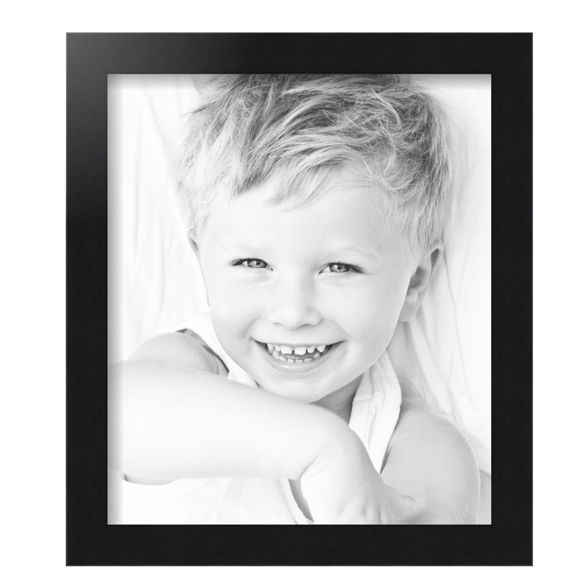ArtToFrames 12" x 14" Black Steel Picture Frame, 12x14 inch Black MDF Poster Frame (WOM-4639), 5 Pack