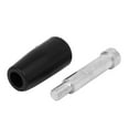 thumbnail image 4 of Milling Machine Plastic Handle Revolving Hand Grip Black M6 Male Thread 2pcs, 4 of 5