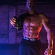 EHPlabs OxyShred Super Dosed Thermogenic Pre Workout Powder for Shredding - Pre Workout Powder with L Glutamine & Acetyl L Carnitine, Energy Boost Drink - Grape Bubblegum, 40 Servings