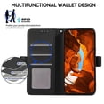 thumbnail image 4 of ABEEL For Xiaomi Redmi Note 14 4G Case Leather Phone Cover with RFID Blocking Wallet - Black, 4 of 5