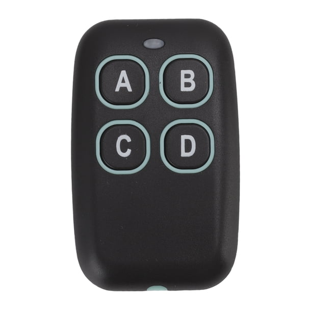Copiar código Interruptor de RF inalámbrico, Control remoto inalámbrico de 433 MHZ Interruptor de control remoto de RF Control remoto inalámbrico de RF Durabilidad probada en el tiempo