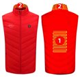thumbnail image 1 of Usb Charging Block, Unisex Zipper One Control 2 Zone Heating Cotton Jacket, Heated Mens Dress Jacket, 1 of 5