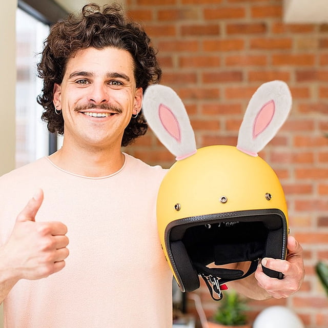 VERDANVERSE 4Ud Accesorios Decorativos Orejas De Para Casco Universal En Motocicleta Y Esquí