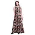 thumbnail image 1 of Bimba Robe de Soirée Sans Manches à Imprimé Floral pour Femme à Col Rond - Medium, 1 of 6