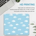 thumbnail image 3 of Blue Sky Cloud Mouse Pad Cute Square Computer Mousepads with NonSlip Rubber Base, Ideal for Gaming, Office, and Laptop Use, 9.5x7.9 Inch, Perfect Desk Accessory Gift for Coworker or Boss, 3 of 6