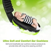 Kids Ear Protection 2 Pack, Noise Cancelling Ear Muffs Sound Blocking Over Ear Headphones, Foldable Hearing Protection Ear Muffs