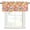 Pink, variant on Watercolor Lemons Valances for Windows Farmhouse Kitchen Curtains Valances Rod Pocket Valance Curtains for Kitchen Windows Summer Farmhouse Blue Floral Window Valances for Bathroom Bedroom 60"x18"