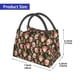 thumbnail image 2 of Disketp Edgehog and Mushrooms Bolsa Térmica Estampada, Bolsa Térmica Aislante para Almuerzo, Playa y Campamento, 2 of 6