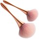 thumbnail image 1 of 2 Pieces Large Mineral Powder Brushes, Soft Fluffy Makeup Brushes for Foundation, Blush and Highlighter, Professional Makeup Set for Blending, Buffing, 1 of 4