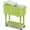 Lime Green, variant on 80 Quart Rolling Ice Chest, Portable Patio Party Bar Drink Cooler Cart, with Shelf, Beverage Pool with Bottle Opener