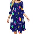thumbnail image 1 of Alfombra arcade, vestidos de fiesta de noche, vestido midi sexy para mujer, vestido dulce de una pieza, videojuego arcade coreano de los años 80, estilo retro, 1 of 6