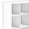 thumbnail image 4 of Pemberly Row Bibliothèque et Unité Transitionnelles en Bois à 9 Cubes, Blanc, 4 of 16