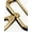 Gold, variant on Snap Hook Swivel Clasp Detachable 2 Pack, Metal Screw Locking Hook 3.8cm Inner Diameter Silver, Bag Strap Hardware Replacement for Purse Backpack, DIY Clasp Accessory