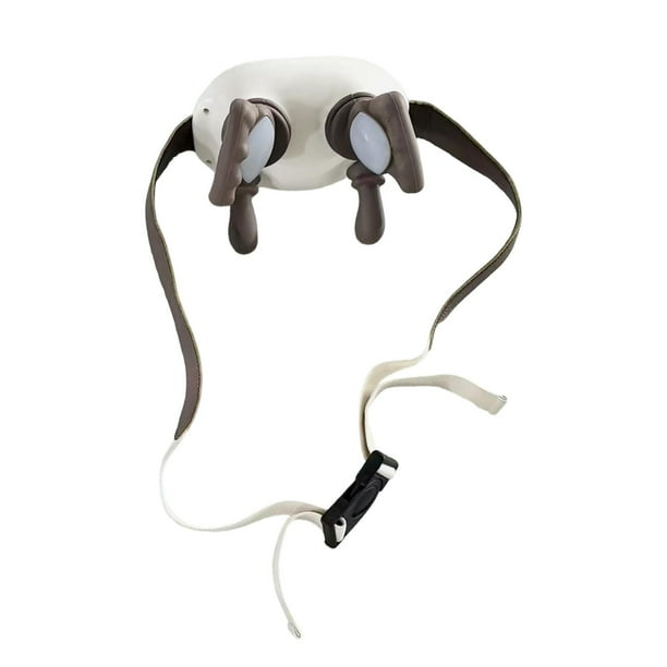 Máquina de masaje de cuello,Masajeador de cuello con calor inalámbrico eléctrico,Masajeador de amasamiento 3D de tejido profundo,Máquina de masaje de espalda y hombros para músculos del