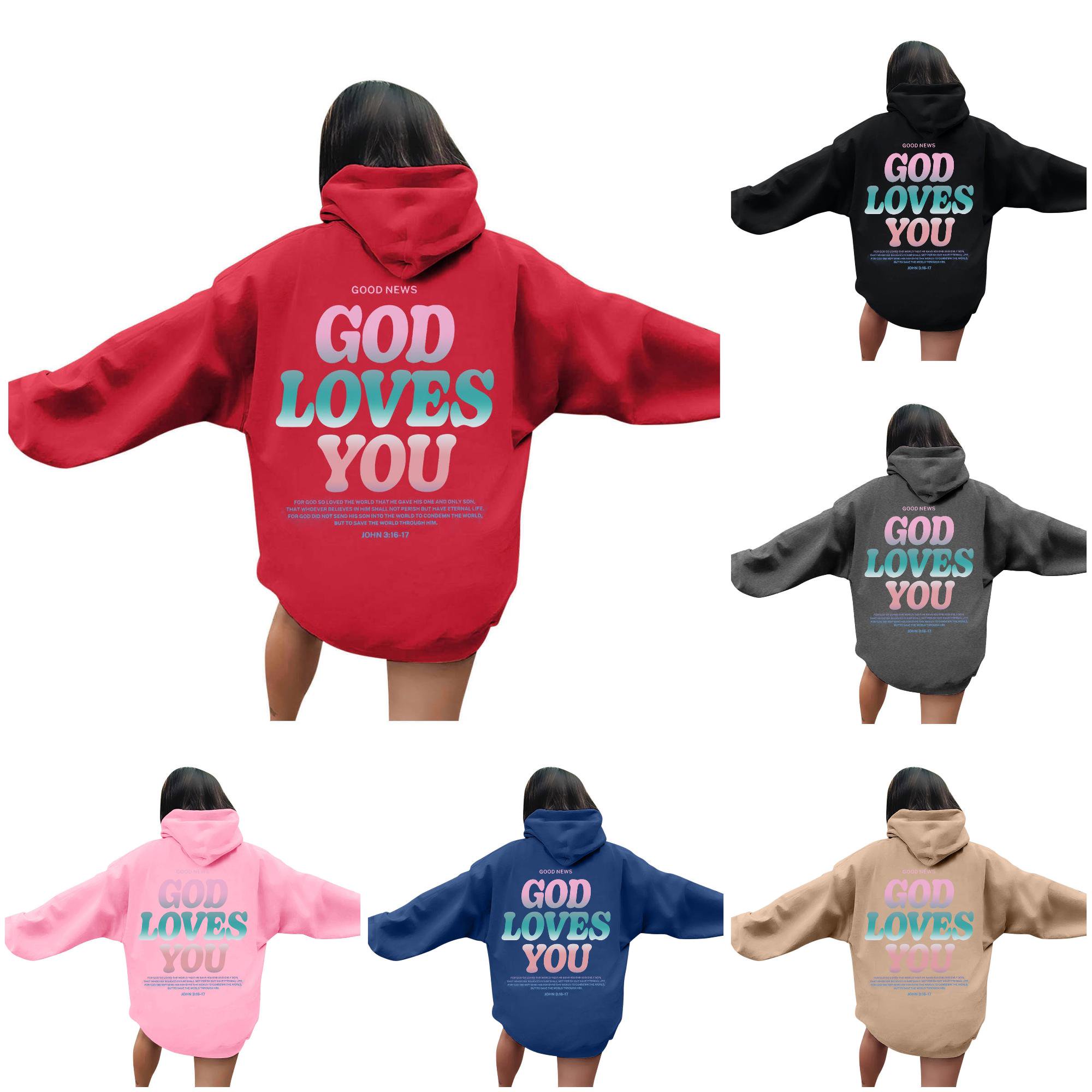 Women s Casual Hooded Sweatshirt with Print Long Sleeve Pullover Comfortable Loungewear for Everyday Wear Thin Zip up Hoodie Women M