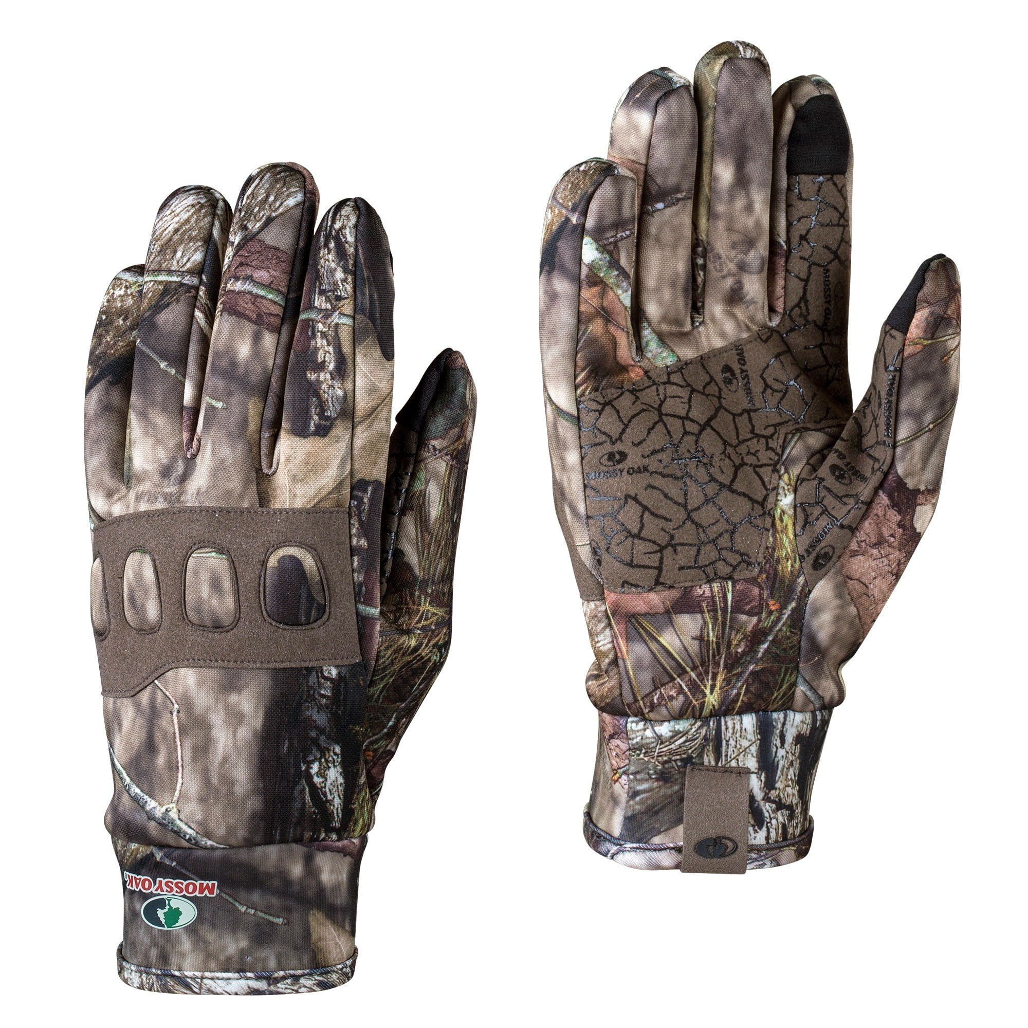 G19 Mossy Oak Break Up Country Pop Top Gloves Men's Medium Camouflage Camo 