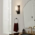 thumbnail image 2 of 52454BKT Kichler Lighting Vetivene - 1 Light Wall Sconce In Homestead Style-12 Inches Tall and 6.25 Inches Wide-Textured Black Finish, 2 of 12