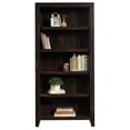 thumbnail image 4 of Pemberly Row Engineered Wood 5-Shelf Bookcase in Char Pine, 4 of 9