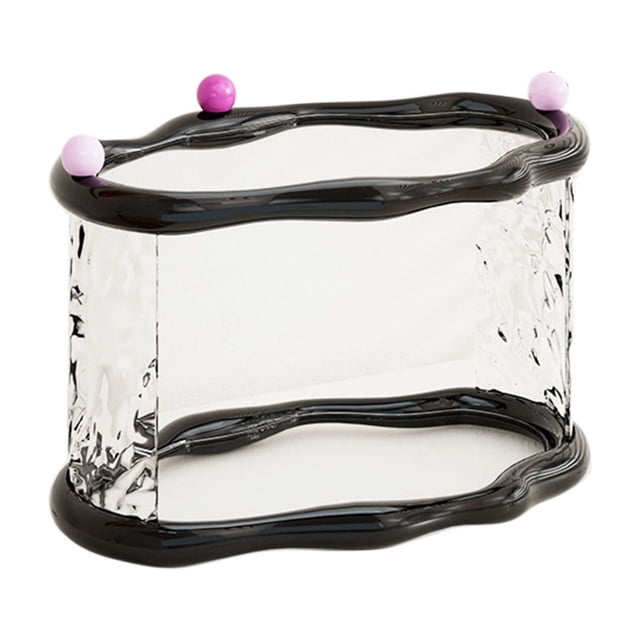 D Acrylic Storage Rack 2 Tier Display Shelf For Perfume Cosmetics Makeup Vanity Desk Bathroom Counter Organizer