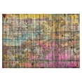 thumbnail image 2 of Tiptophomedecor Background & Patterns Wallpaper Wall Mural - Vintage Graffiti on Wood, 2 of 7