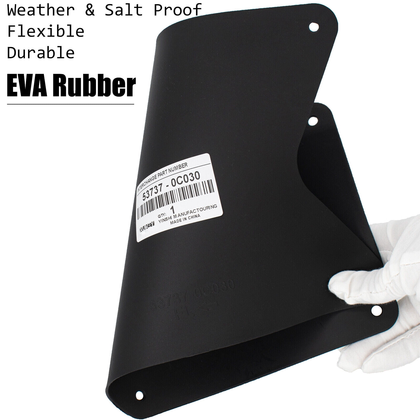 XUKEY 4PCS Fender Liner Splash Shield Guards Mud Flaps for Toyota Tundra Sequoia 2007 -2020