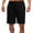 Black, variant on Casual Shorts for Men Loose High Waist Drawstring Elastic Waist Solid With Pockets Cargo Bottoms Shorts