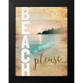 thumbnail image 2 of Rae, Marla 12x14 Black Modern Framed Museum Art Print Titled - Beach Please, 2 of 5