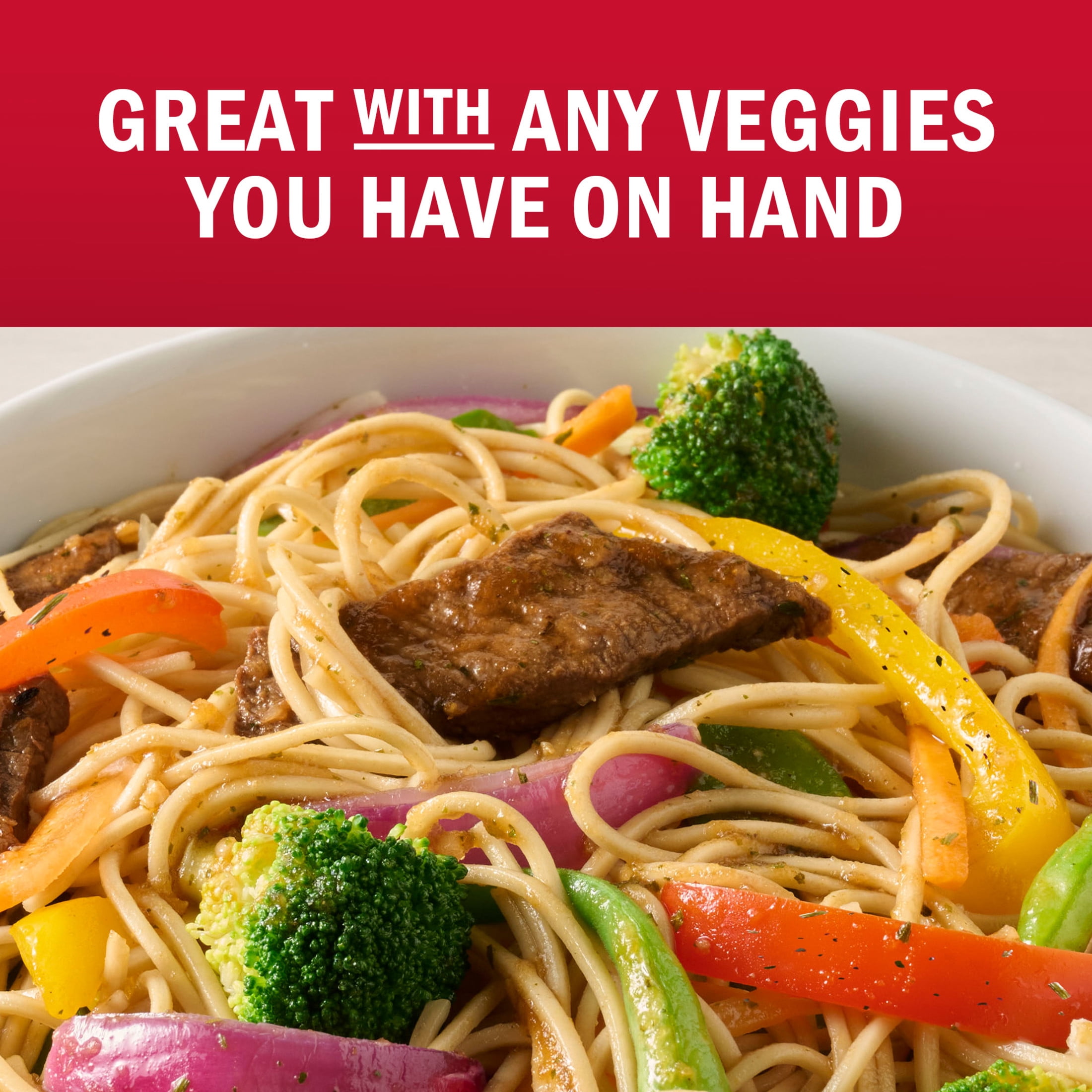 (12 pack) McCormick Orange Beef & Noodle Stir Fry Seasoning Mix, 1.25 oz Packet