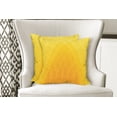 thumbnail image 4 of Ambesonne Yellow Throw Pillow Cover 2 Pack, Color Shades Modern, 18", Orange Yellow, 4 of 6
