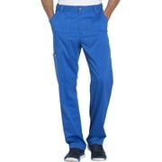 Dickies Essence Medical Scrubs Pant for Men Drawstring Zip Fly Plus Size DK160, 4XL, Royal
