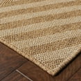 thumbnail image 3 of HomeRoots 506877 2 x 4 ft. Tan Geometric Stain Resistant Indoor & Outdoor Rectangle Area Rug, 3 of 5