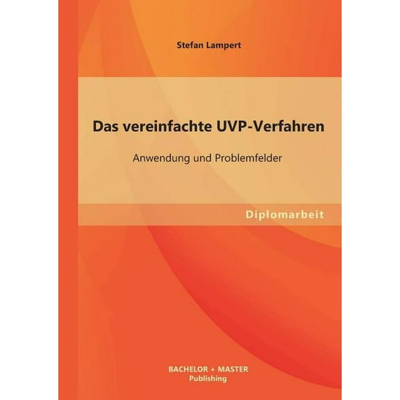 Das vereinfachte UVP-Verfahren (Paperback)
