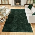 thumbnail image 4 of Shadow Thandi Transitional Geometric Dark Green Area Rug, 5x7, 4 of 7