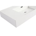 thumbnail image 2 of 36" Bathroom Resin Sink Vanity Top | Contemporary Design for Bathroom Upgrades | Durable Resin Finish | Addresses Sink Performance Decline, 2 of 6