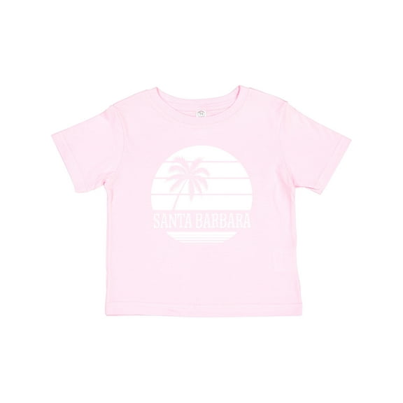 Inktastic Santa Barbara California Palm Tree Boys or Girls Baby T-Shirt