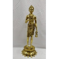 Brass Hindu Lord Nilkanth Varni Sahajanand Swami-Swaminarayan Statue Decorative Worship Idol Hindu God Statue, Home Decor, Temple Decor - AtoZ India Cart