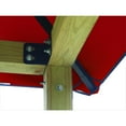 thumbnail image 2 of ACACIA AGOK14- CHINA RED 14 sq. ft. Gazebo Roof Framing & Mounting Kit with China Red Outdura Canopy, 2 of 4