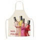 thumbnail image 1 of Delantal profesional para salón de uñas, confeccionado en tela de alta calidad, ligero, suave y resistente a manchas. Diseño ajustable, ideal para mantener la ropa impecable durante el trabajo. Fácil, 1 of 6