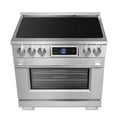 thumbnail image 2 of Forno Maximus 36 Inch Induction Range with Air Fryer, 2 of 5
