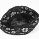 thumbnail image 5 of Sombreros de moda para mujer, sombrero de pescador con bordado de flores, protector solar, lavado para hacer viejo, sombrero de ala de piel, sombrero de mujer, 5 of 5