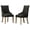 Charcoal, variant on Roundhill Furniture Dining Chair, Set of 2, Charcoal