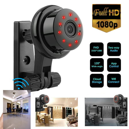 HD 1080P Wireless Home Camera, Indoor 2.4G Wifi Security Camera Surveillance System, Motion Detection, 2 Way Audio Night Vision for Home/Office/Baby/Nanny/Pet Monitor, Phone App Remote