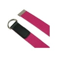 thumbnail image 2 of CTM  Cotton Web Belt with Double D Ring Buckle (Women's Plus), 2 of 3